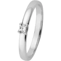 Kohinoor 033-216V-08 Diamantring vitguld Estelle 17