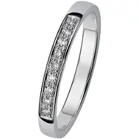 Kohinoor 033-210V-09 Diamantring vitguld Margit 18