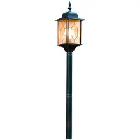 Konstsmide 7245-759 Milano Utomhusmarkbelysning Lågenergilampa E27 75 W Svart, Silver