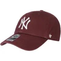 47 Brand MLB NY Yankees '47 Clean Up Keps dark maroon