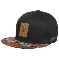 Djinns Keps 'Aztec' blå / brun / körsbärsröd / svart