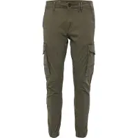 Jack & Jones Cargobyxa 'JJIPaul JJFlake' mörkgrön