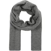 Jack & Jones Halsduk 'JACDna' mörkgrå / svart / vit