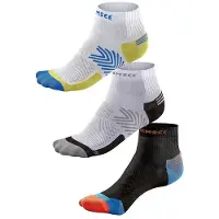 Chiemsee Sportsockor turkos / korall / svart / vit