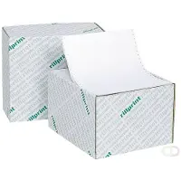 Rillstab 17979 löpande papper 1-faldig | 240mm x 280mm (11") | 2,000 ark | 60g | vit