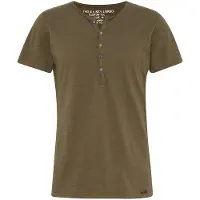 Key Largo T-shirt 'MT LEMONADE button' oliv