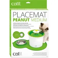 Catit silikonmatta Nötter, grön 46x29 cm