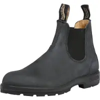 Blundstone unisex. 587 Ankelkängor i läder 587 svart (43), Hud, Karta, 1 till 3 cm, Ingen, Casual