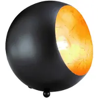 TRIO Billy Bordslampa E14 Svart/Guld