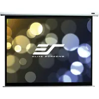 Elite Screens Elite Spectrum Series Electric110XH - Projektorduk - takmontering, väggmontering - motoriserad - 110 (279 cm) - 16:9 - MaxWhite - vit