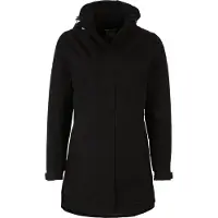 Helly Hansen Aden Long Insulated Regnkappa, Dam, Svart
