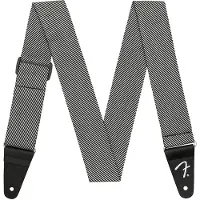 Fender 2" Modern Tweed Strap White and Black Tweed
