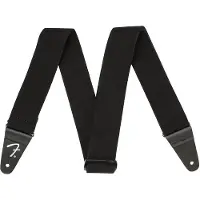 Fender SuperSoft-rem svart 2 tum