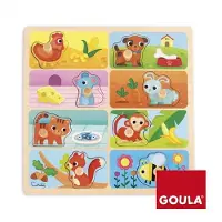 Diset Goula Träpussel Min Favoritmat