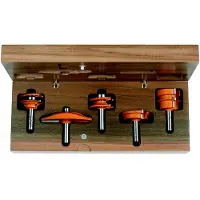 Cmt Fräs borrset for kitchen; 12 mm; profile A; 5 delars