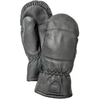 Hestra Leather Box Mitt Off White