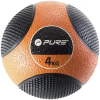 Pure medicinboll svart/orange 4 kg (20660295)