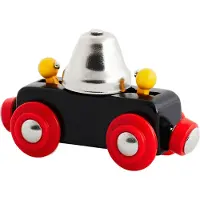BRIO World Vagn m. Ringklocka - Svart 33749 - - One Size - Tåg