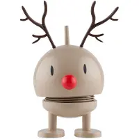 Hoptimist Baby Bumble - Rudolf - 10 cm - Brun - - One Size - Prydnadsfigur