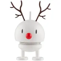 Hoptimist Baby Bumble Renar - Torden - 10 cm - Vit - - One Size - Prydnadsfigur