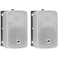 Omnitronic ODP-204 Vägghögtalare 80 W 16 Ω Vit 1 par