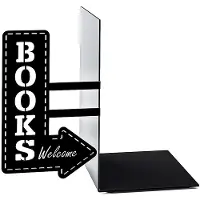 Adlibris Bokstöd Bookshop Svart Metall Balvi