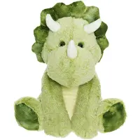 Teddykompaniet Gosedjur - Stor Dinosaur - 36 cm - Grön - - One Size - Gosedjur
