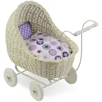 Smallstuff - Doll Stroller - Off White