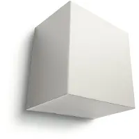 Philips myGarden Macaw vägglampa 3,2 W, Väggbelysning för utomhusbruk, Gjuten aluminium, Gjuten aluminium, IP44, Trädgård, Terass, II