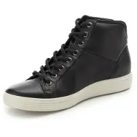 Ecco Låg sneaker 'Soft 7' ljusbrun / svart