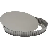Patisse quicheform 28,6 x 3,8 x 28,6 cm mörkgrått stål