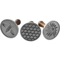 Nordic Ware Honey Bees Kakstämpel - Utstickare Stål