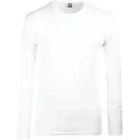 Alan red Olbia långärad T-shirt, vit (1-pack) Vit Storlek