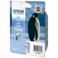 Epson T5595 ljus cyan bläckpatron (original)