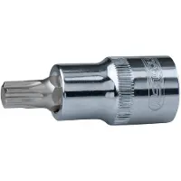 Ks Tools Hylsa med spindel Chrome+; 1/2''; TX30; 55 mm