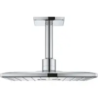 GROHE Rainshower 310 SmartActive Cube huvudduschset (tak) 142 mm