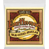 Ernie Ball Earthwood 2043 Silk & Steel Regular Set