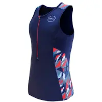 Zone3 Activate Plus Zinc Burst ärmlös Triathlontröja