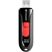 Transcend JetFlash 590 - USB flash-enhet - 32 GB - USB 2.0