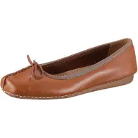Clarks Ballerina 'Freckle Ice' brun