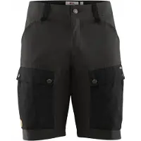 Fjällräven Men's Keb Shorts Black/Stone Grey