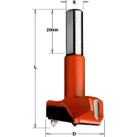 Cmt Forstner kvistborr ; S=10 mm; D=25 mm