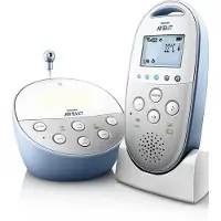Philips - Dect Audio babyvakt med diskret nattläge - SCD570/00