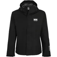 Helly Hansen Seven J, Regnjacka, Herr, Svart