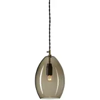 Northern Taklampa , Unika, dimbara, Grå, Vardagsrum, Glas, Design