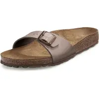 Birkenstock Pantolette 'Madrid' mörkbrun
