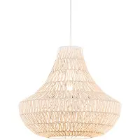QAZQA Retro hänglampa vit 50 cm - Lina Cono 50