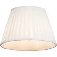 QAZQA Pli-lampa vit 25/16,5 cm
