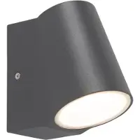 QAZQA Modern utomhusvägglampa antracit inkl LED - Uma