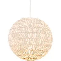 QAZQA Retro Hänglampa Vit 40 cm - Lina Ball 40